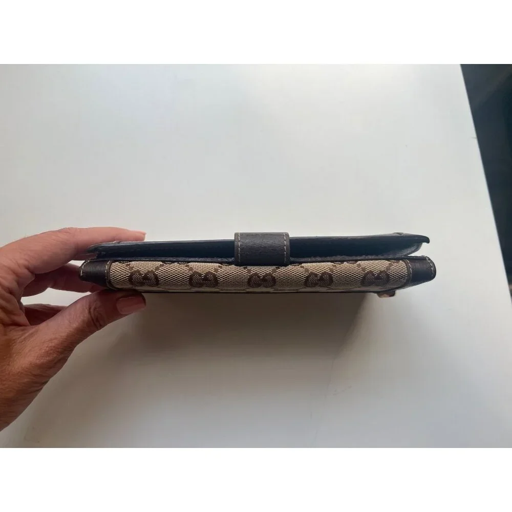Gucci GG Double-Sided Long Wallet - Canvas & Leather - Picture 4 of 14